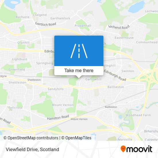 Viewfield Drive map