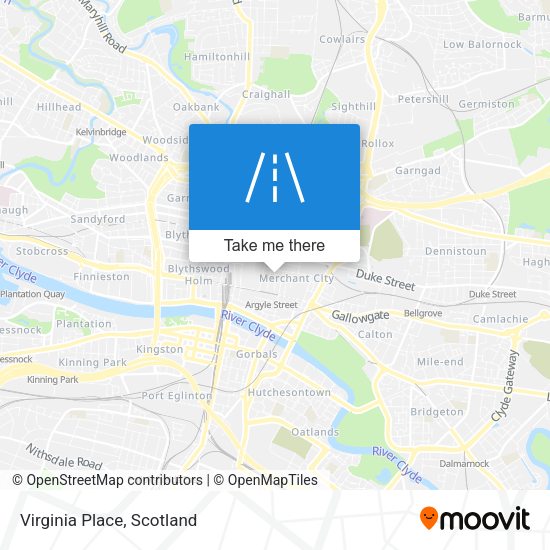 Virginia Place map