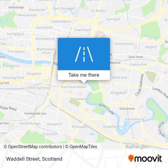 Waddell Street map
