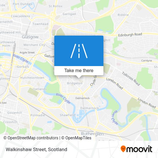 Walkinshaw Street map