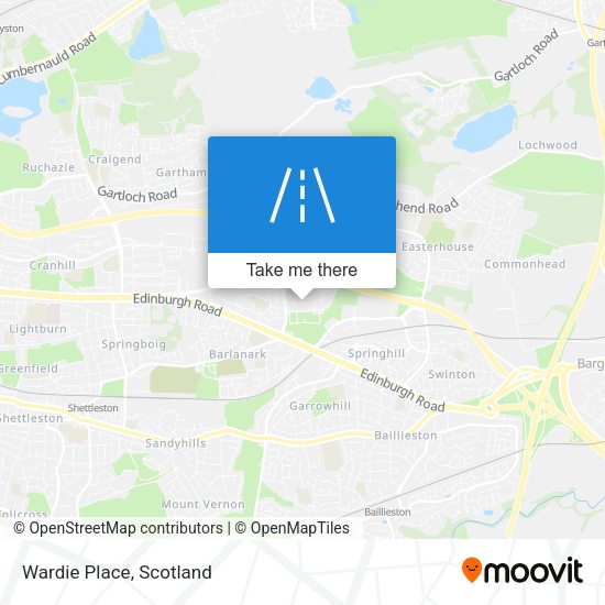 Wardie Place map