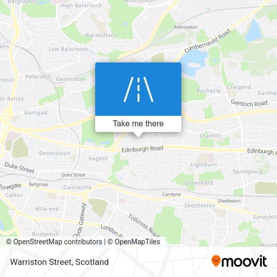 Warriston Street map