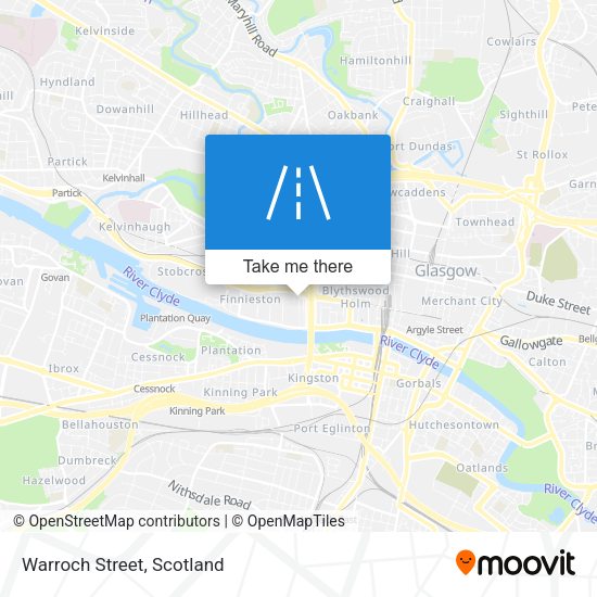 Warroch Street map