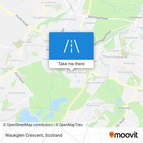 Waukglen Crescent map