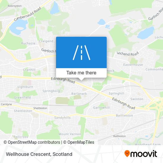 Wellhouse Crescent map