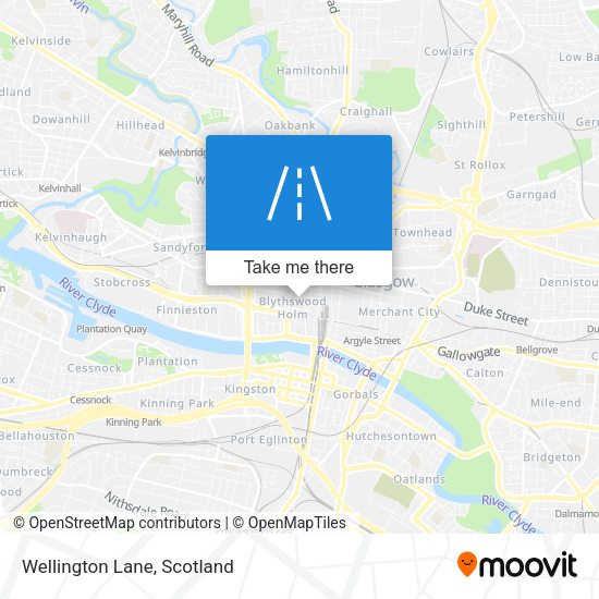 Wellington Lane map