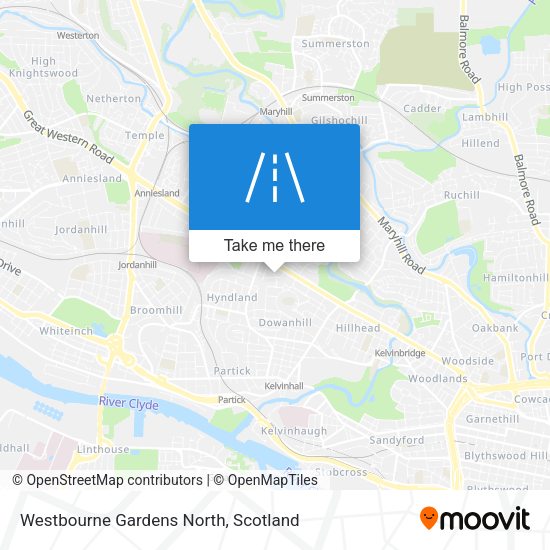 Westbourne Gardens North map