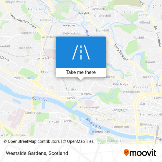 Westside Gardens map