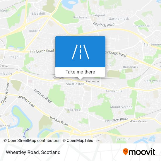 Wheatley Road map