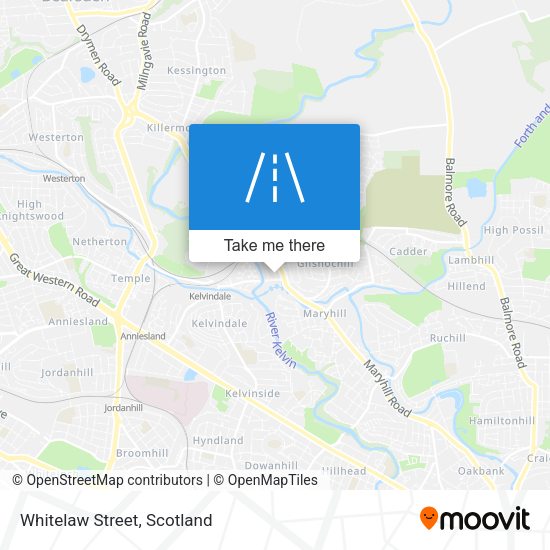 Whitelaw Street map