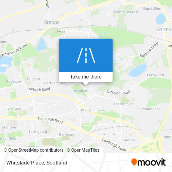 Whitslade Place map