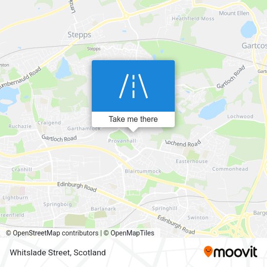 Whitslade Street map