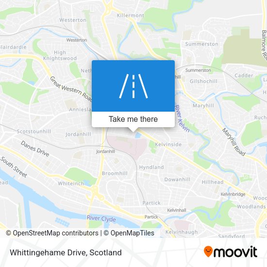 Whittingehame Drive map
