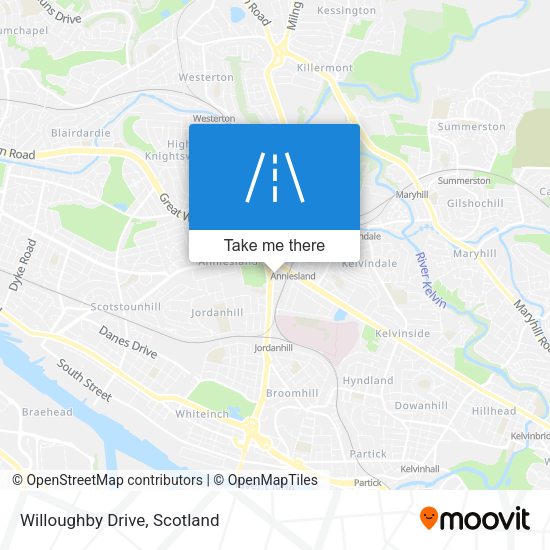Willoughby Drive map