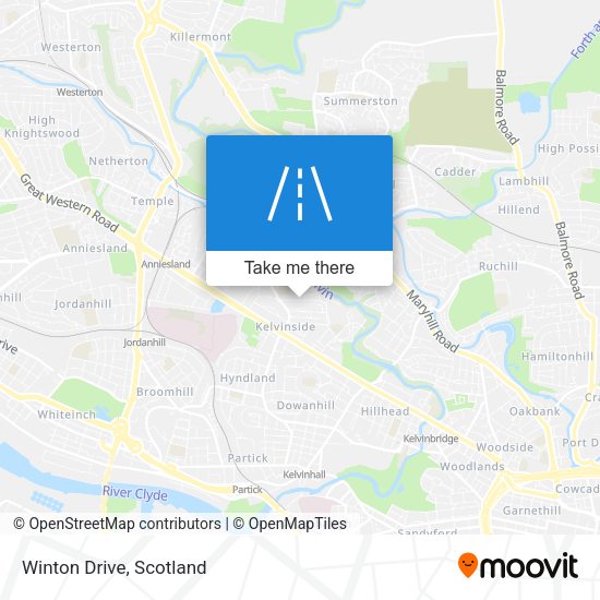 Winton Drive map