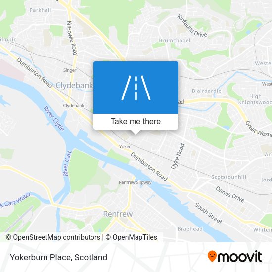 Yokerburn Place map