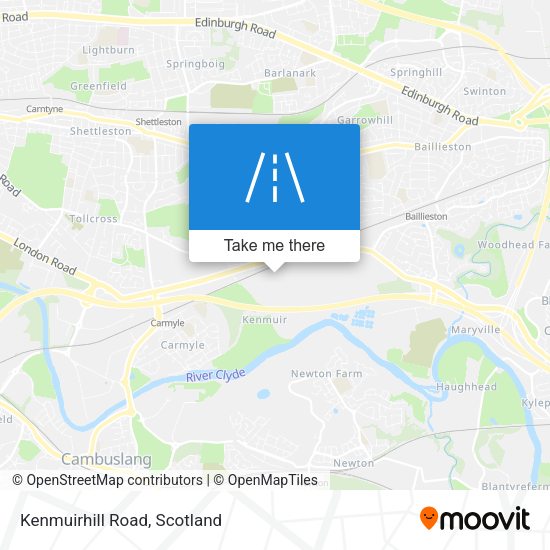 Kenmuirhill Road map