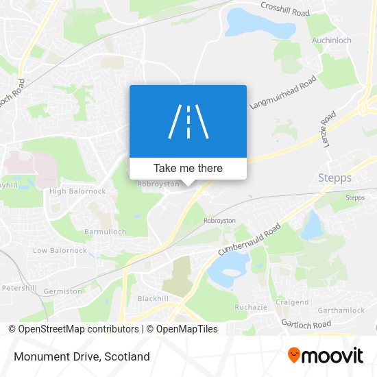 Monument Drive map