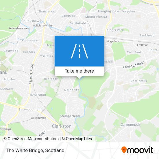 The White Bridge map