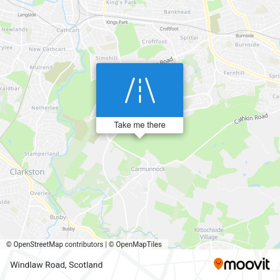 Windlaw Road map