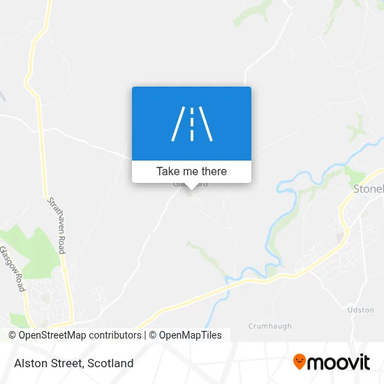 Alston Street map