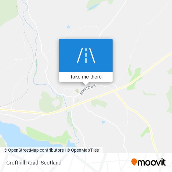 Crofthill Road map