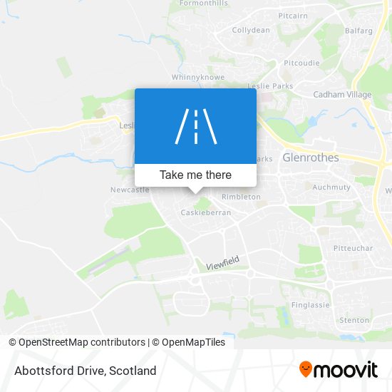 Abottsford Drive map