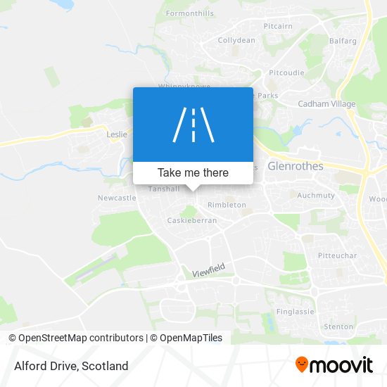 Alford Drive map