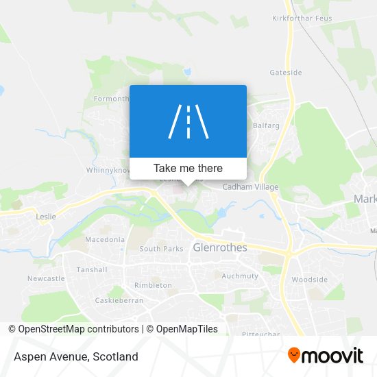 Aspen Avenue map