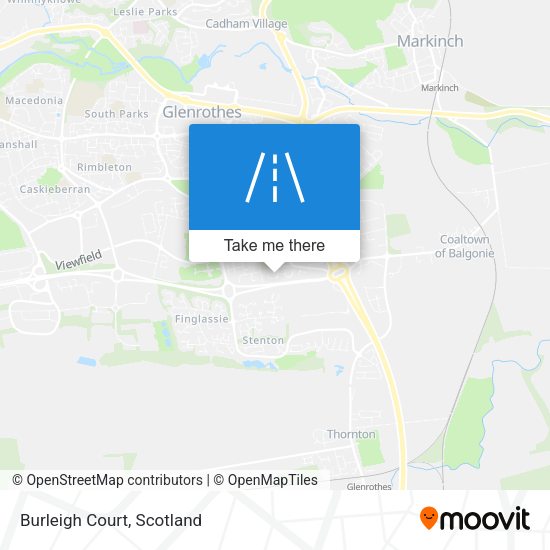 Burleigh Court map