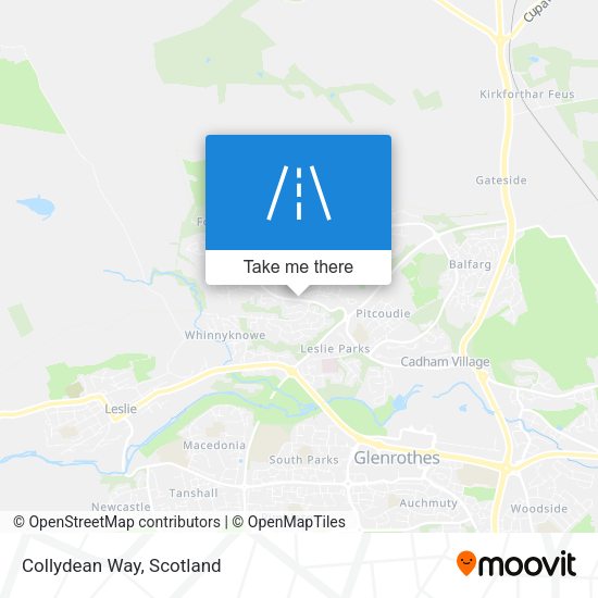 Collydean Way map