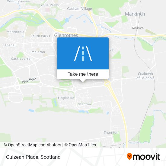 Culzean Place map
