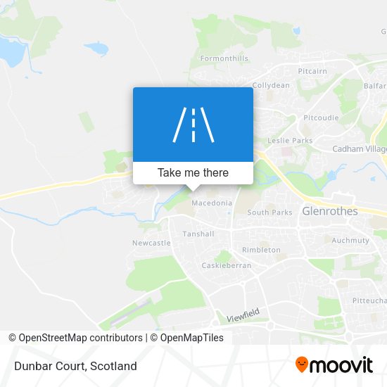 Dunbar Court map