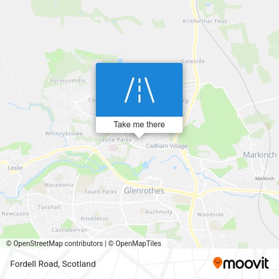 Fordell Road map