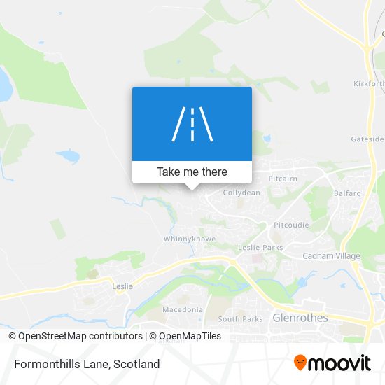 Formonthills Lane map