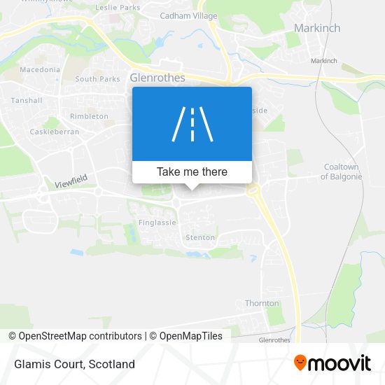 Glamis Court map
