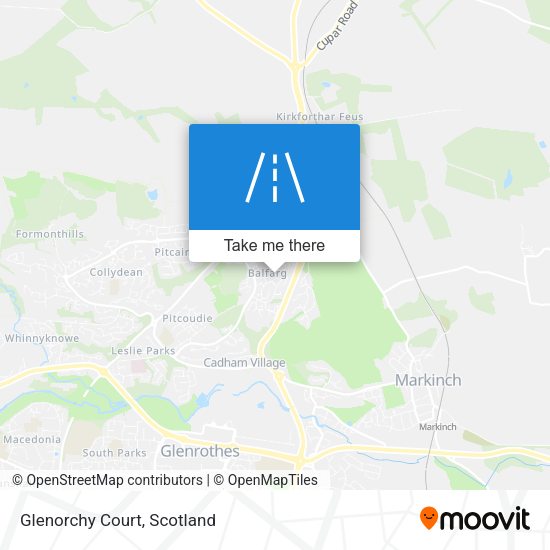Glenorchy Court map