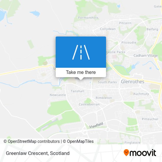 Greenlaw Crescent map