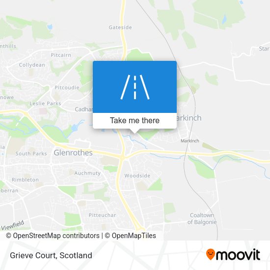 Grieve Court map