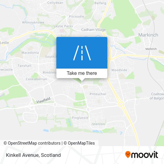 Kinkell Avenue map