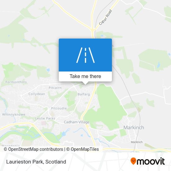 Laurieston Park map