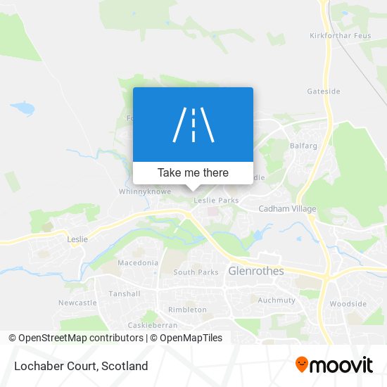 Lochaber Court map