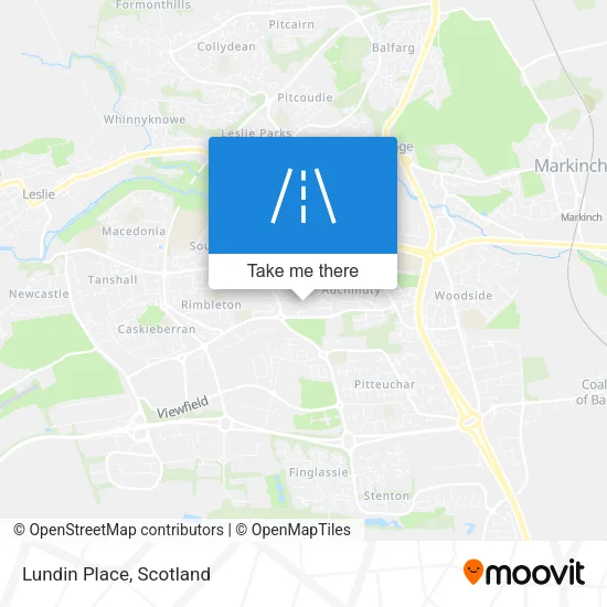 Lundin Place map