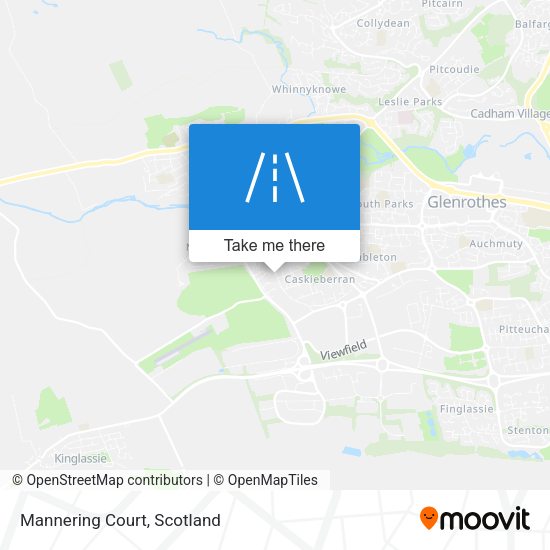 Mannering Court map