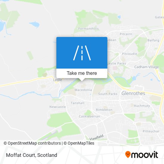 Moffat Court map