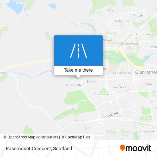 Rosemount Crescent map