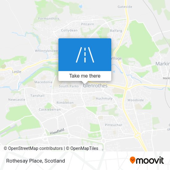Rothesay Place map