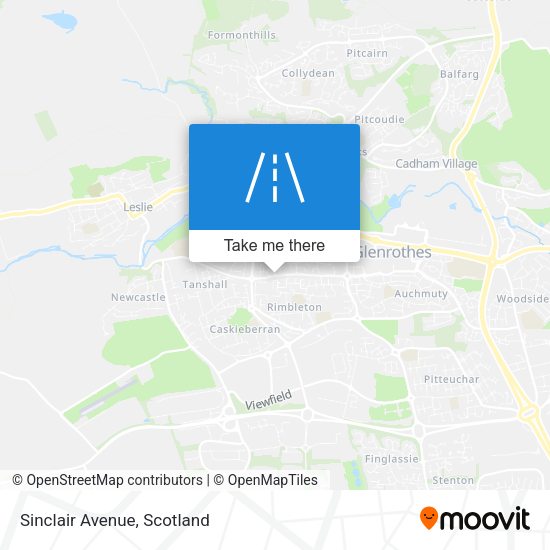 Sinclair Avenue map