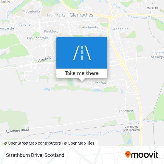 Strathburn Drive map