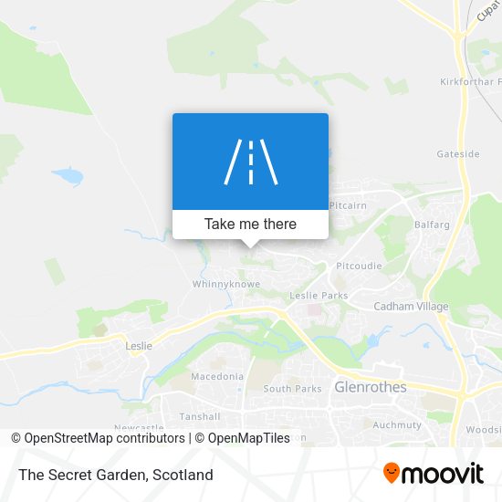 The Secret Garden map